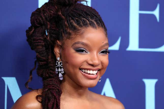 Image for article titled When Halle Bailey Got a DM From Serena, This Happened