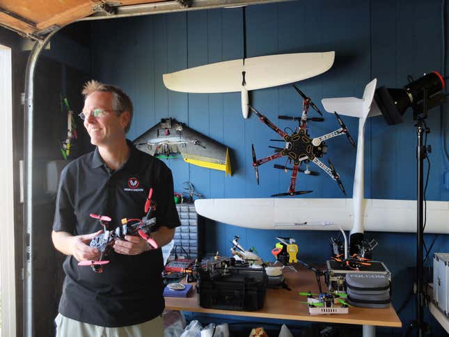 The Drone Nationals’ Scot Refsland.