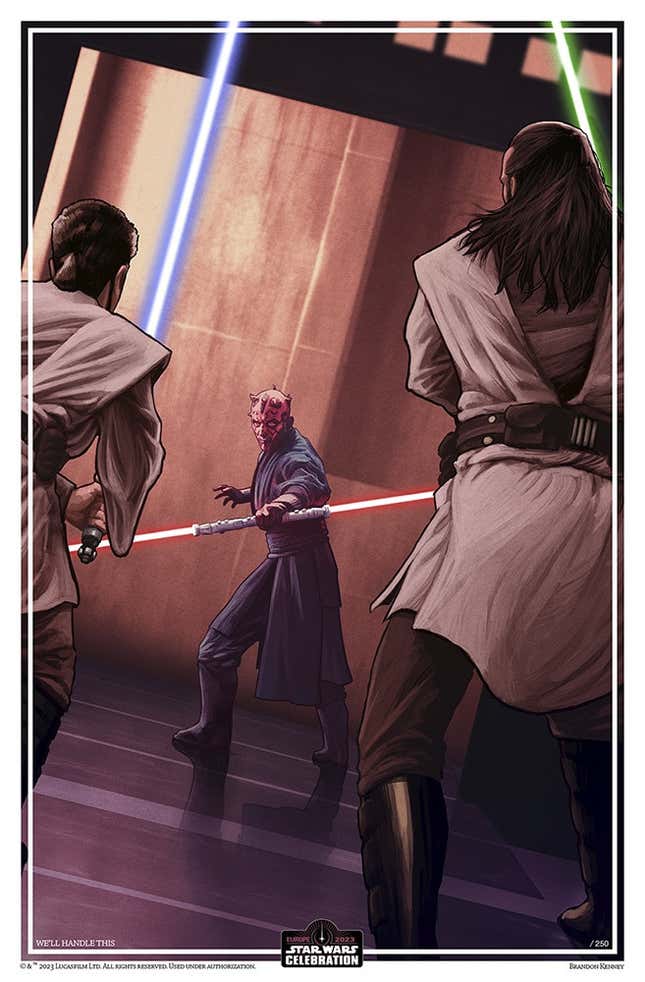 Image for article titled The Star Wars Celebration 2023 Art Show Is Full of Sights, Delights, and Ahsoka
