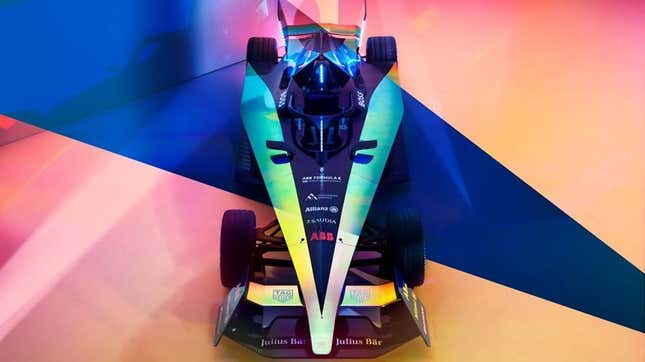 Image for article titled Formula E&#39;s Gen 3 Racer Is A 200 MPH Triangle