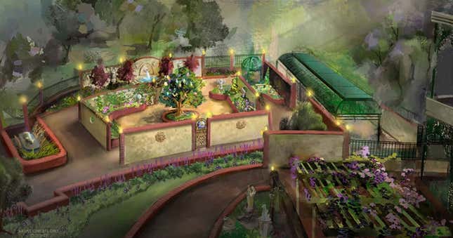 Concept art of some new areas in the ride queue.Image: Disney Parks