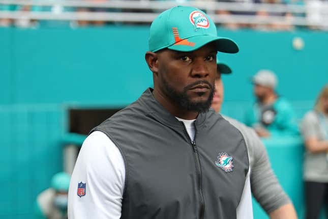 Brian Flores was fired as the Miami Dolphins coach on Monday, Jan. 10, 2022