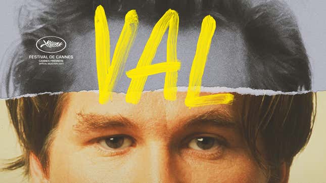 A crop of the poster for Val, a new documentary about actor Val Kilmer coming to Amazon Prime Video. 