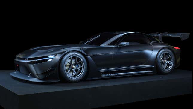 Front quarter image of the GR GT3 Concept
