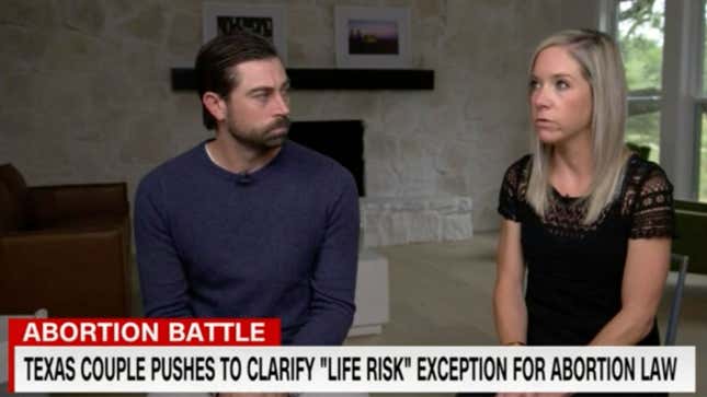 Image for article titled Texas Woman Told to Wait Until She Was ‘Sick Enough’ for Emergency Abortion