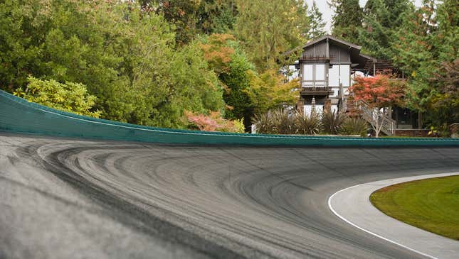 Image for article titled Parents Support Son’s Dream Of Becoming NASCAR Driver By Putting Up 2.5-Mile Motor Speedway In Backyard