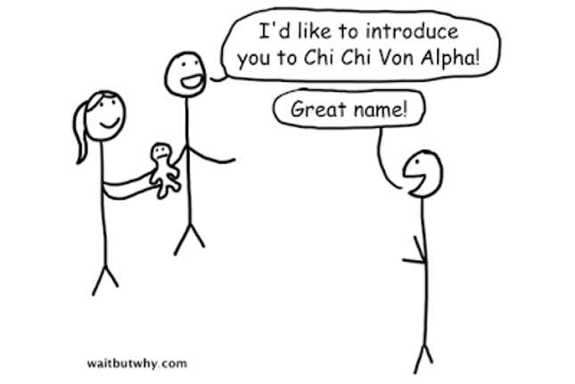 Image for article titled How to name a baby