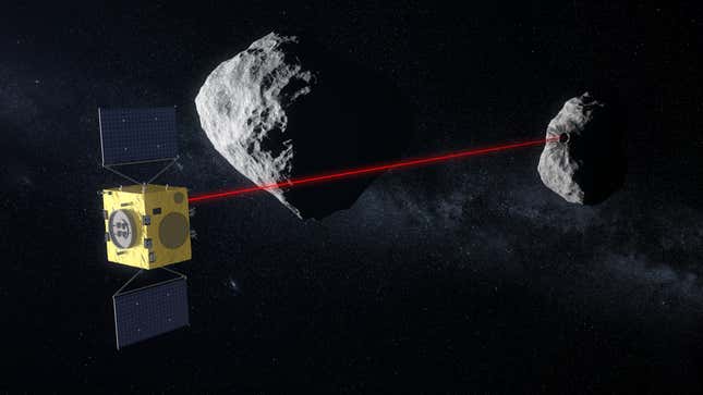 Imagen para el artículo titulado 9 datos para entender la nueva misión de la NASA para desviar un asteroide al estilo Armageddon