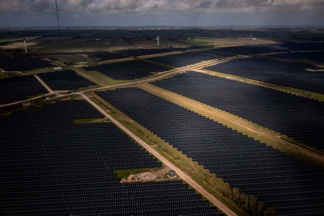 Solar installations in Denmark