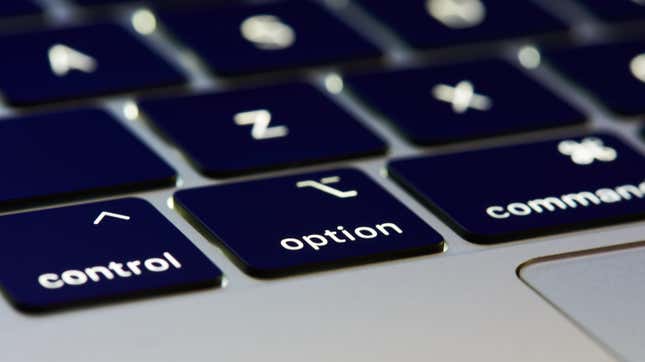 Image for article titled 10 Smart Option-Key Shortcuts You&#39;re Not Using on Your Mac