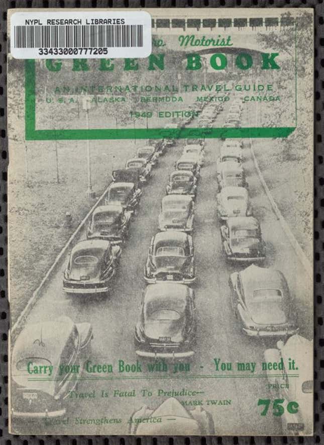 A 1949 edition of the travel guide, archived in the New York Public Library.