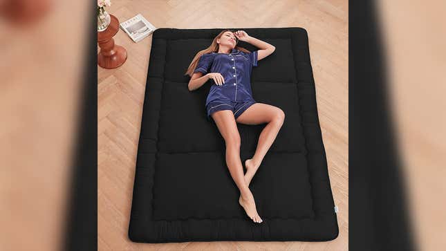 Floor Mattress Topper and Sleeping Pad | $128 | Amazon | Clip Coupon