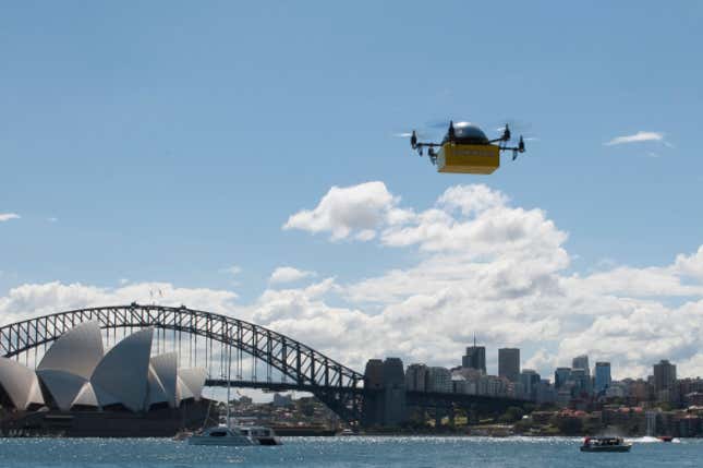 Desperately need a textbook? This Australian drone is coming to this rescue!