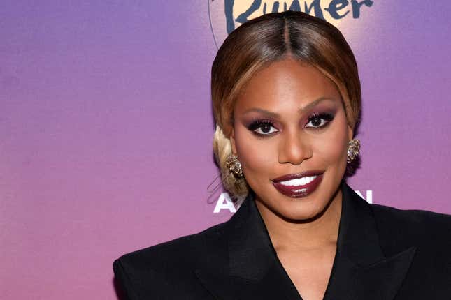 Laverne Cox attends “The Kite Runner” Broadway opening night at the Hayes Theater on Thursday, July 21, 2022, in New York.
