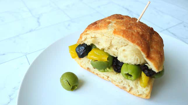 Image for article titled The Olive Sandwich Is the Answer to Summer&#39;s Sando Problems