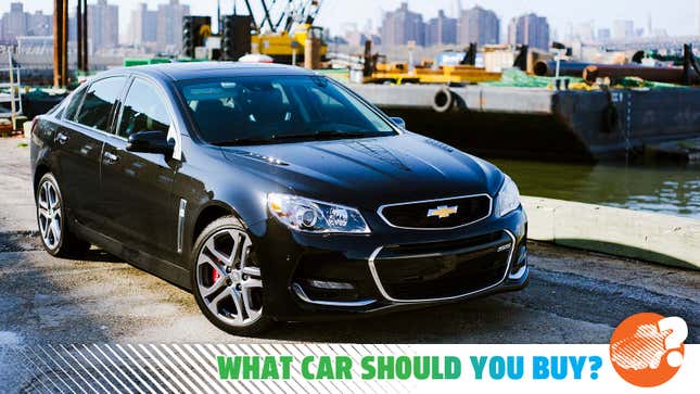 Image for article titled I Love My Chevy SS But It&#39;s Time To Change It Up! What Car Should I Buy?