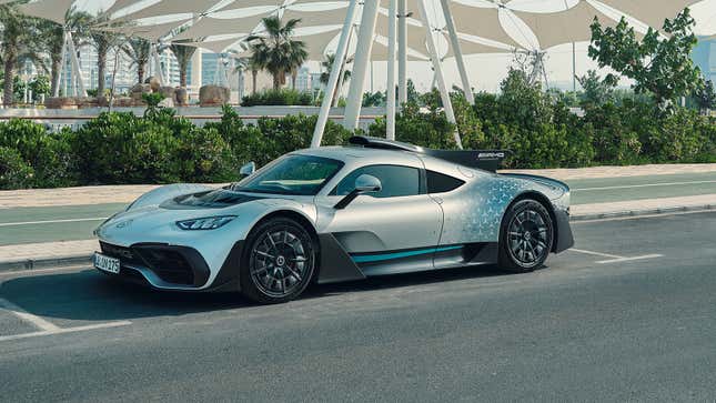 Image for article titled The Mercedes-AMG One Sounds Like the Most Complicated Road Car That Has Ever Existed