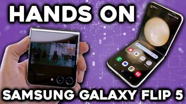Samsung Galaxy Flip 5: Hands-on First Impressions of Samsung's Pocket-Sized Folding Phone