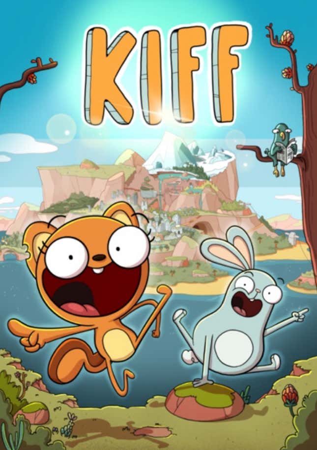 A poster showing characters from the 'Kiff' animation.