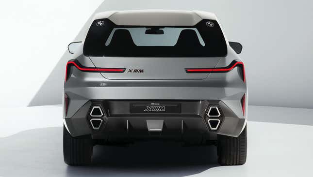 Image for article titled BMW's Concept XM Will Be The First Electrified And Most Powerful M Car Ever