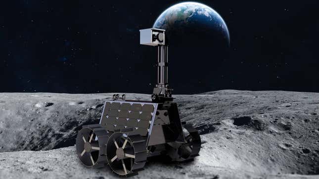 Conceptual image of UAE’s first Rashad rover.