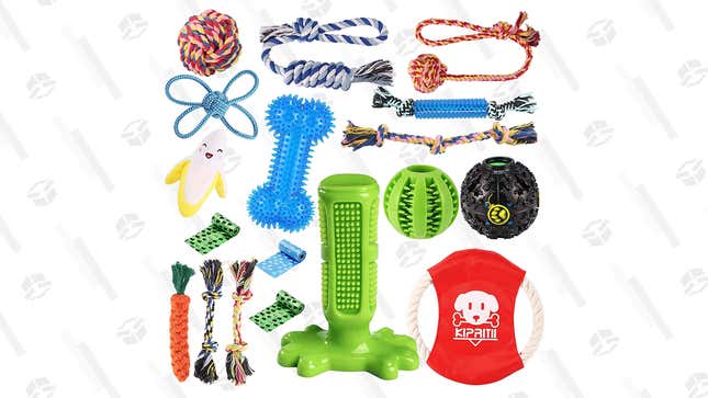 Dog Chew Toys for Puppy - 18 Pack | $21 | Amazon