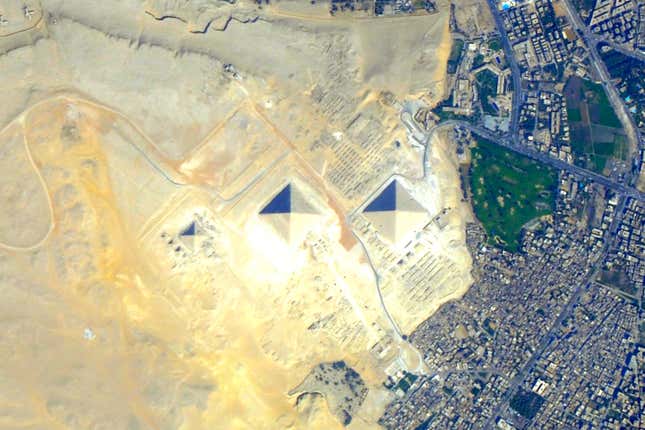 Image for article titled How humans shape the earth’s surface, as seen from space