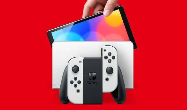 Imagen para el artículo titulado La nueva Nintendo Switch tiene una pantalla OLED más grande, y llega en octubre