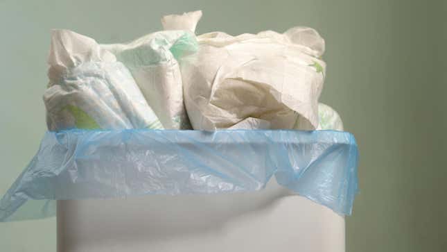 Image for article titled How to Destink Your Diaper Pail (and Keep It Destunk)