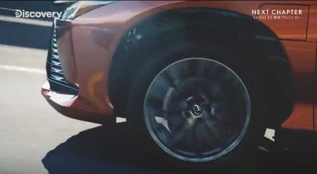 Image for article titled This Is The Lexus RZ 450e Before You're Supposed To See It