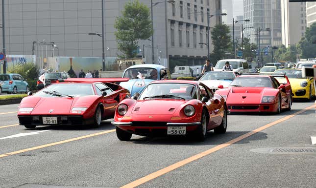 Image for article titled The EV Transition Is Making Supercars More Valuable Than Cash in Japan