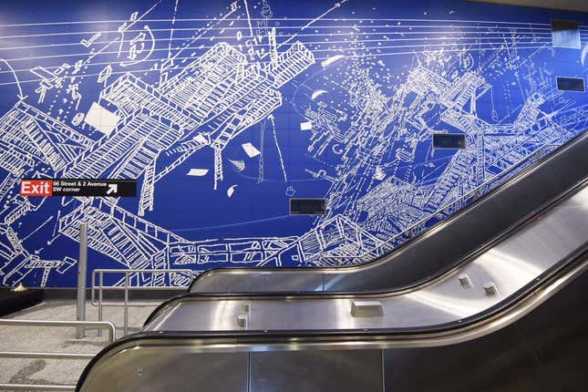 Image for article titled Inside New York’s $4.5 billion art museum: the Second Avenue Subway