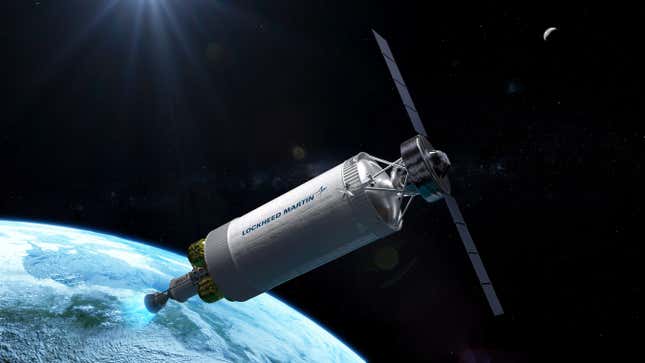 Imagen para el artículo titulado La NASA y Lockheed Martin ya trabajan en un reactor nuclear para naves espaciales