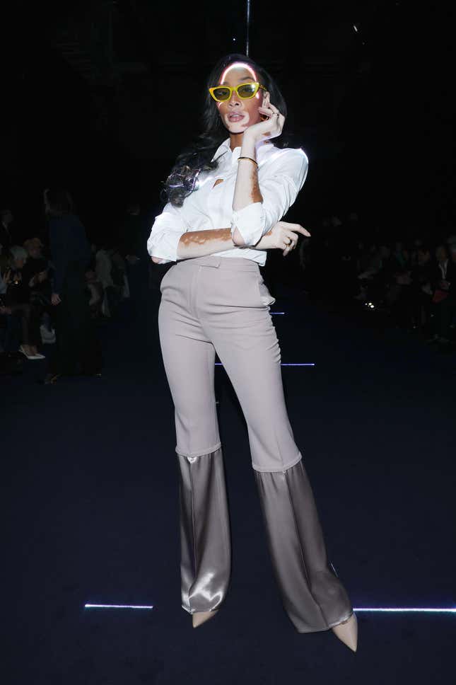 Image for article titled Celebs Do Their Best &#39;Blue Steel&#39; at Milan Fashion Week