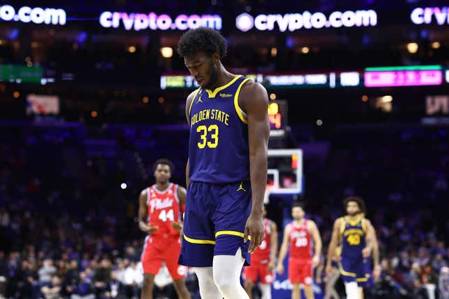 The Golden State Warriors traded James Wiseman to the Pistons