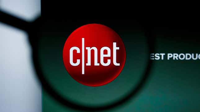 Image for article titled CNET Cops to Error Prone AI Writer, Doubles Down on Using It