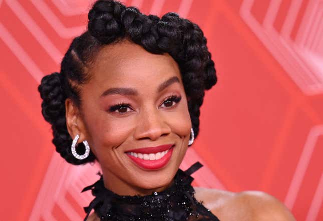 Anika Noni Rose attends the 74th Annual Tony Awards at the Winter Garden Theater on September 26, 2021, in New York City.