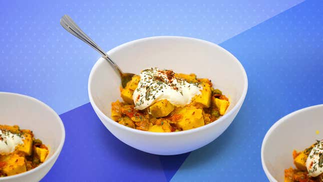 potato pea curry
