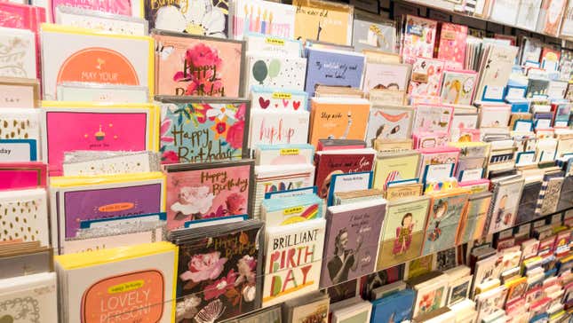 Image for article titled Where to Find Greeting Cards That Aren’t Sappy, Cliché, or Otherwise Annoying