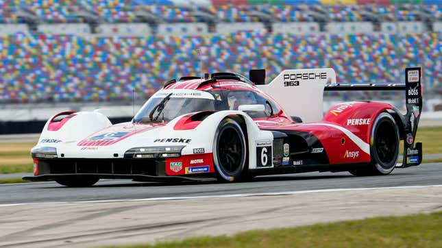 The Porsche 963 in the 2023 Rolex 24 at Daytona