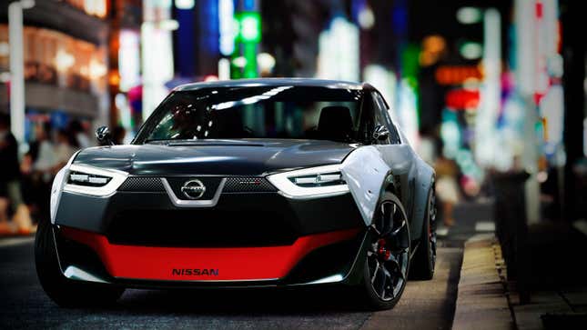 A rendering of the The Nissan IDx Nismo concept car.