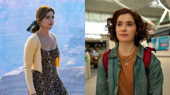 Jenna Coleman in Wilderness; Haley Lu Richardson in Love At First Sight 