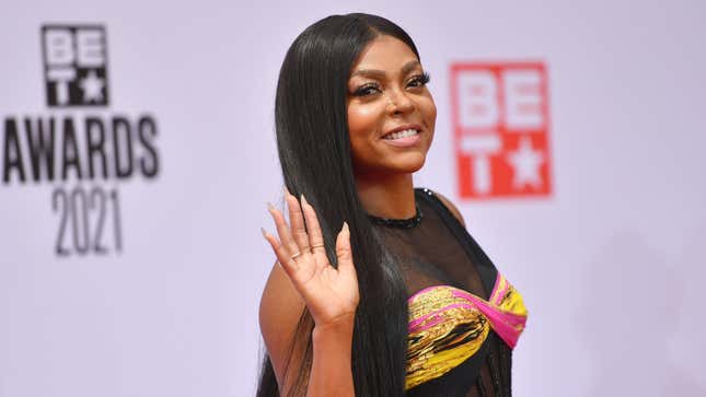 Taraji P. Henson attends the BET Awards 2021 at Microsoft Theater on June 27, 2021 in Los Angeles, California.
