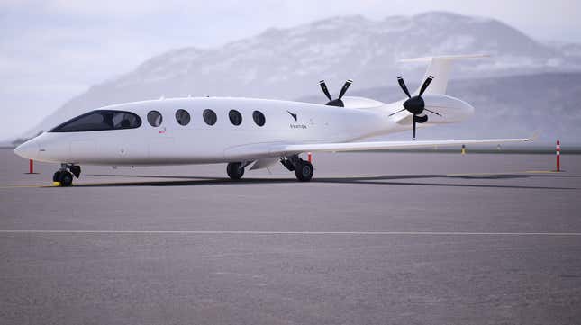 The Eviation Alice all-electric commuter plane