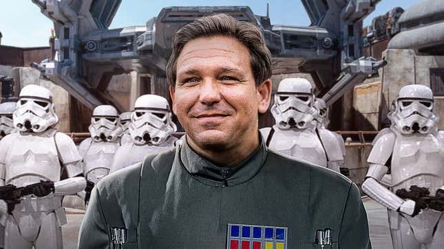 Image for article titled Ron DeSantis Ends Disney Feud After Being Given Guest Role On ‘The Mandalorian’