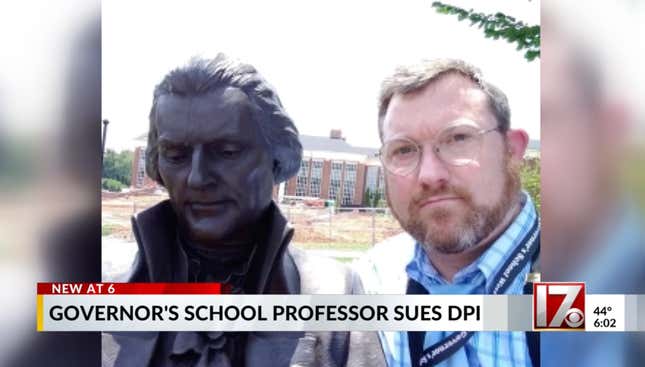 Image for article titled NC Professor Who Slammed CRT Sues the School After Getting Fired
