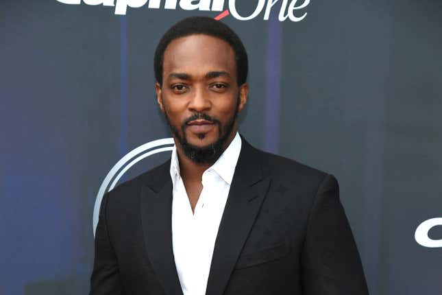 Anthony Mackie attends the 2021 ESPY Awards at Rooftop At Pier 17 on July 10, 2021 in New York City.