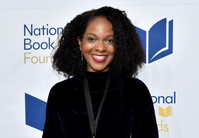 Imani Perry attends the 73rd National Book Awards at Cipriani Wall Street on Wednesday, Nov. 16, 2022, in New York. 