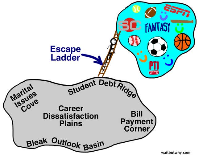 Image for article titled Why do people care so much about sports, anyway?