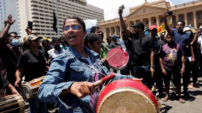 Trade Unions in Sri Lanka launch a one-day nationwide strike